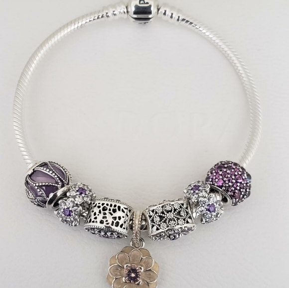 Authentic Pandora Bracelet Set - Picture 4 of 10